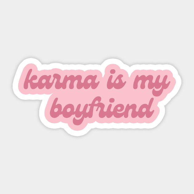 karma swiftie slogal Sticker by twothousands